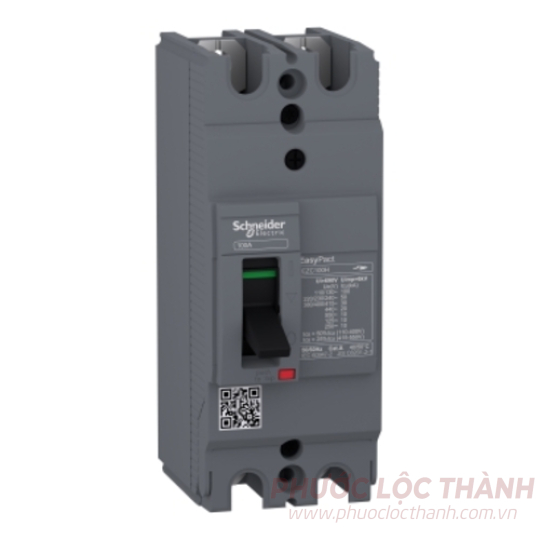 MCCB 2P 60A 50kA 220/240VAC