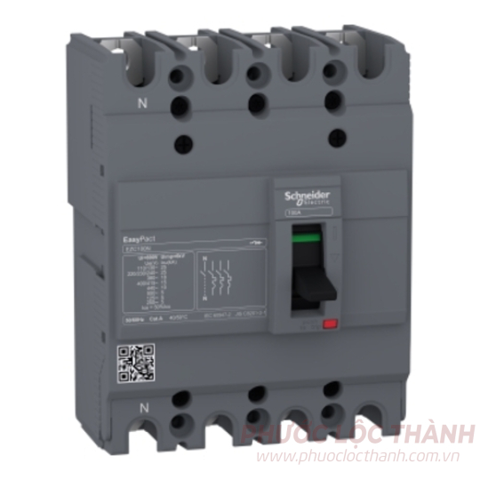 MCCB 4P 20A 15kA 220/240V
