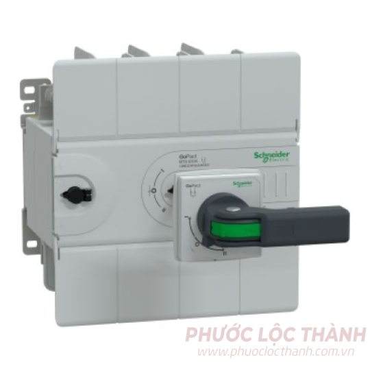 Bộ chuyển nguồn bằng tay 1600A 50kA tay nắm xoay kéo dài