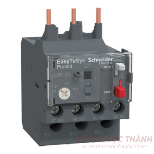 Rơle nhiệt 0.63~1A sử dụng với Contactor LC1E06~E38