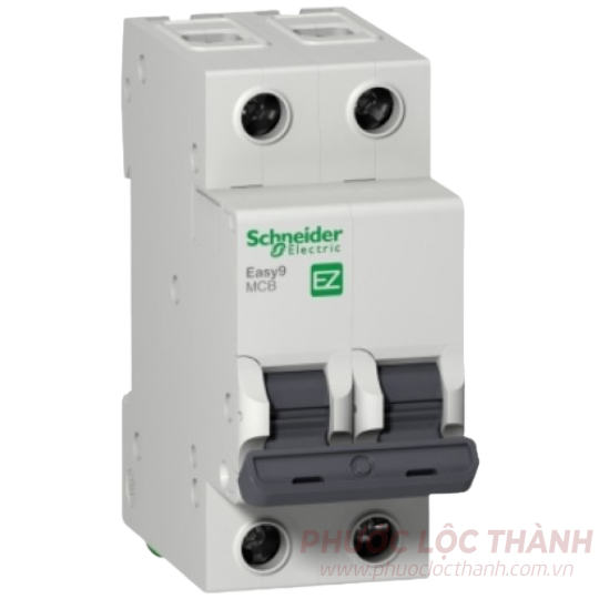 MCB Easy9 2P 6A 4.5kA