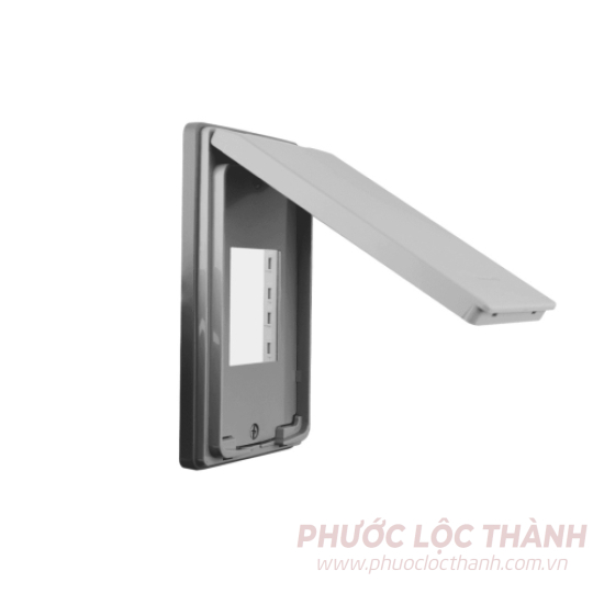Mặt che mưa dùng cho ổ cắm đơn 3 chấu IP55