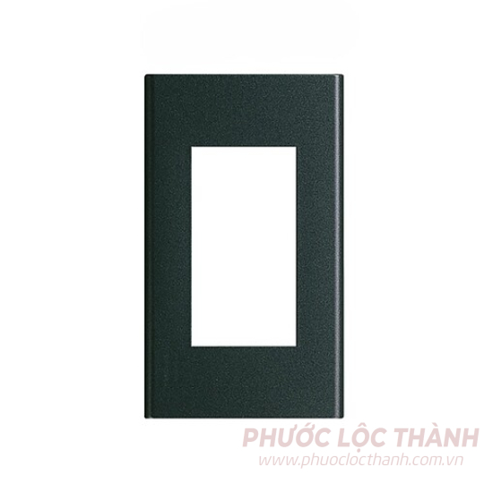 Mặt dùng cho 3 thiết bị màu đen ánh kim