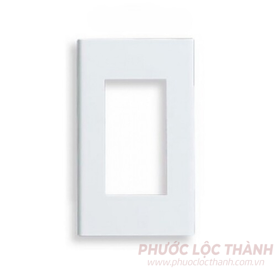 Mặt dùng cho 3 thiết bị màu trắng ánh kim
