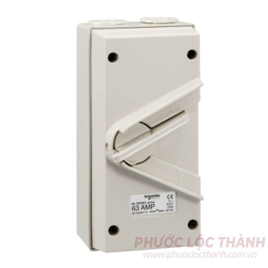Isolator 2P 63A IP66